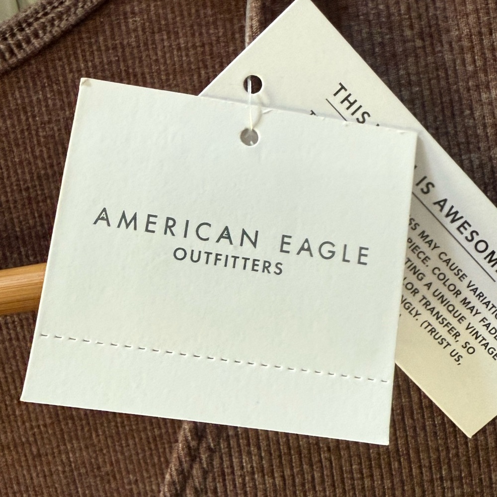 NWT Women’s American Eagle AE Fitted Brown Bodysuit! Medium! NEW! - Picture 6 of 7